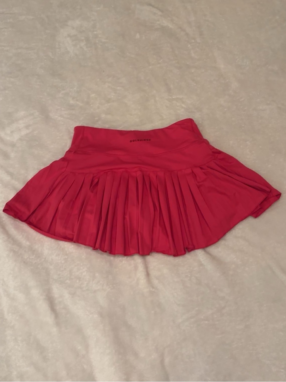 Hot Pink Gold Hinge Skirt